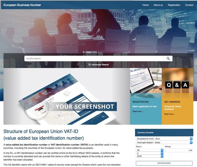Alerta ante el fraude multimillonario del 'European Business Number'