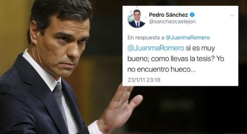 La tesis doctoral del presidente del Gobierno, Pedro Sánchez, va a traer mucha cola.