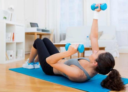 Ponte en forma sin ir al gimnasio