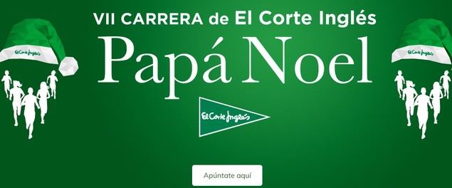 En Marcha la VII Carrera de El Corte Inglés Papá Noel