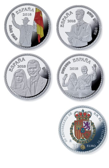 La Real Casa de la Moneda lanza una colección conmemorativa por el 50 cumpleaños del Rey