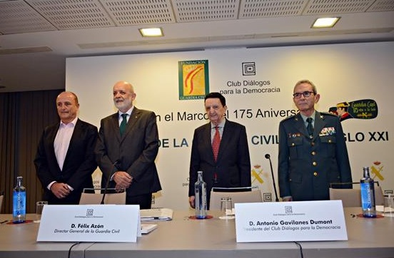 Miguel Sebastián, Félix Azón, Antonio Gavilanes y José María Feliz Cadenas.