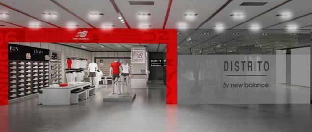 New Balance inaugura el primer box de entrenamiento dentro unos grandes almacenes