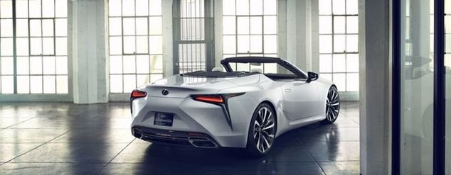 Lexus presenta en Detroit su prototipo LC descapotable