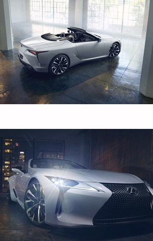 Lexus presenta en Detroit su prototipo LC descapotable