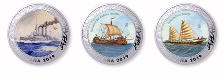 La historia de la navegación en 20 monedas exclusivas