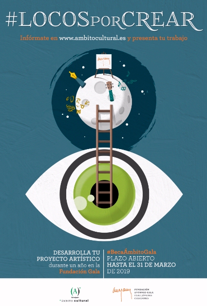 El Corte Inglés y la Fundación Antonio Gala lanzan #LocosPorCrear , una beca para jóvenes artistas