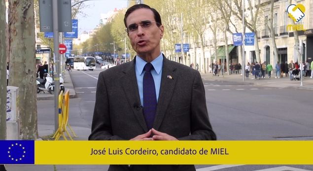 El ingeniero del MIT José Luis Cordeiro es el candidato al Parlamento Europeo del 'Movimiento Independiente Eurolatino'.