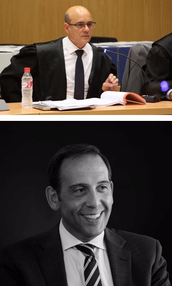 En la foto superior, José Antonio Choclán Montalvo y en la inferior, Carlos Domínguez Luis.