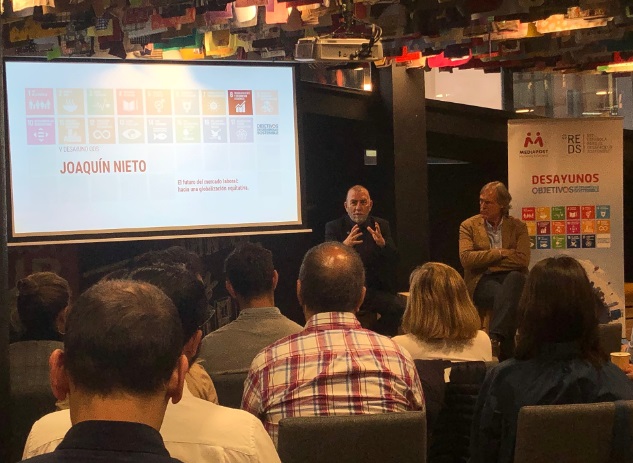 Joaquín Nieto: “Vivimos en un contexto de cambio global que afectará al trabajo y que necesita ser gobernado con justicia'