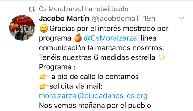Vendedores de humo en Moralzarzal