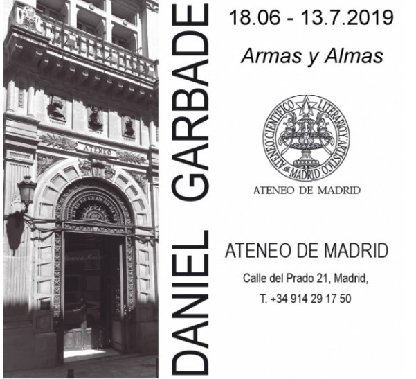 “Armas y Almas”, la más reciente exposición de Daniel Garbade en el Ateneo de Madrid