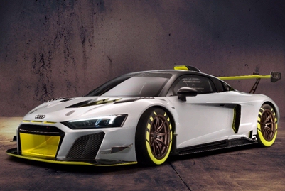 Nuevo Audi R8 LMS GT2, un coche de carreras para moverse por Madrid Central