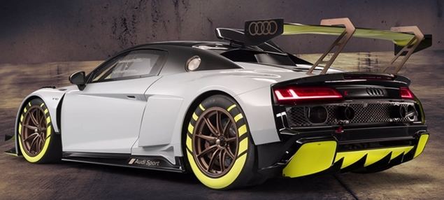 Nuevo Audi R8 LMS GT2, un coche de carreras para moverse por Madrid Central