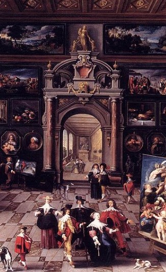La galería del coleccionista (1635, Cornelis de Baellieur).