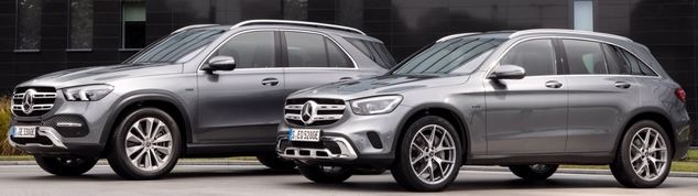 Mercedes-Benz GLE 350 de 4MATIC y GLC 300 e 4MATIC son la tercera generación de híbridos enchufables