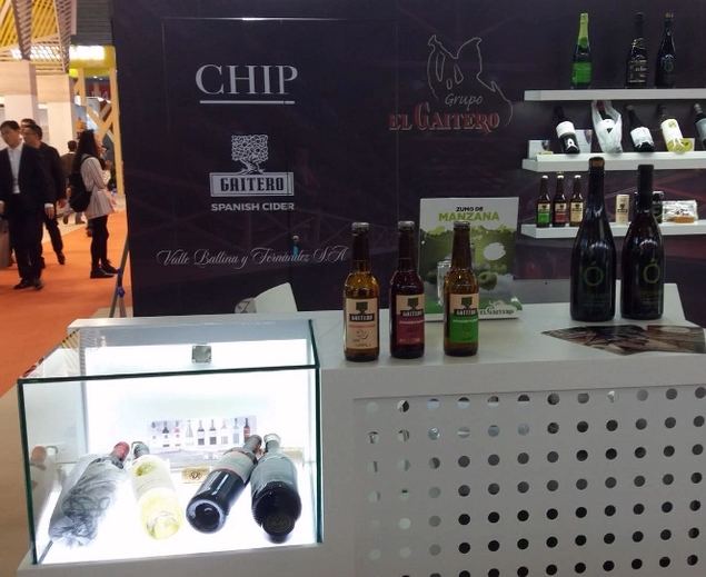La sidra El Gaitero llega al Food and Hotel China