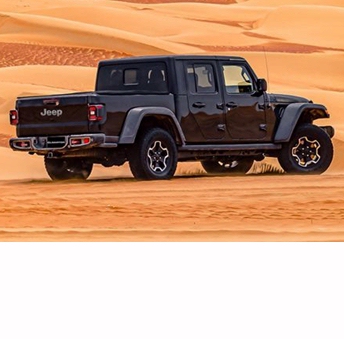 Jeep renueva el Gladiator que se presentara en Oriente Medio con 300 exclusivas unidades