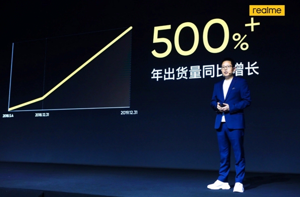 El CEO de realme Sky Li.
