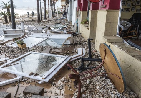 Borrasca Gloria: ¿qué precauciones deben tener los negocios?