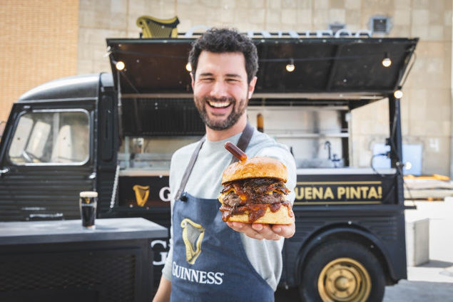 La Guinness Burger lleva a Madrid