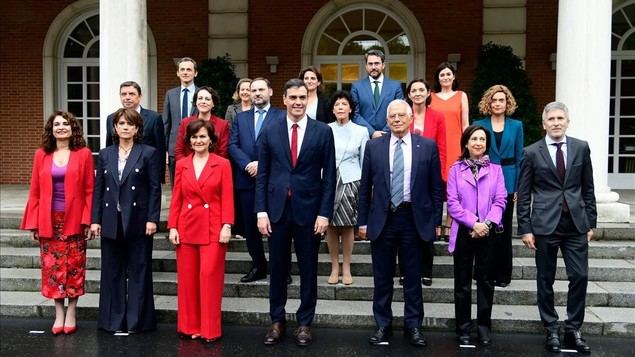 En La Moncloa hay más ministros que nunca. 