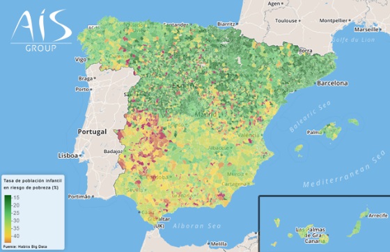 Uno de cada cinco niños está en riesgo de pobreza