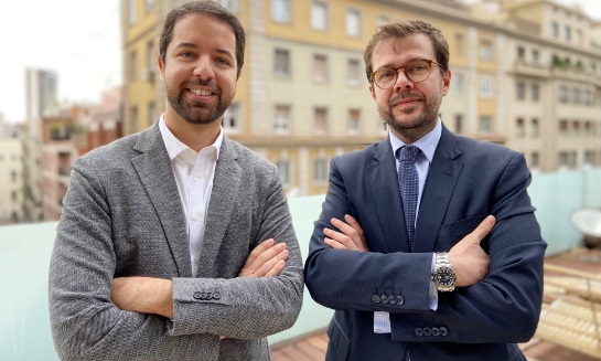 Xavier Capellades, CEO de Nomo (Izquierda) y David Figueras, CEO de Milcontratos