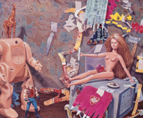 Chien-Hsin Lien, Blond Barbie Love Situation (2006).