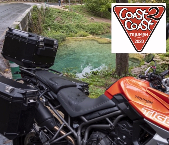 Triumph vuelve a la carretera “a tope” en el Coast 2 Coast 2020
