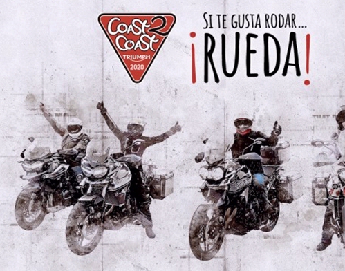 Triumph vuelve a la carretera “a tope” en el Coast 2 Coast 2020