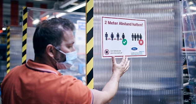 Ford reiniciará la producción en Europa con protocolos de protección reforzada en sus instalaciones a partir del 4 de mayo