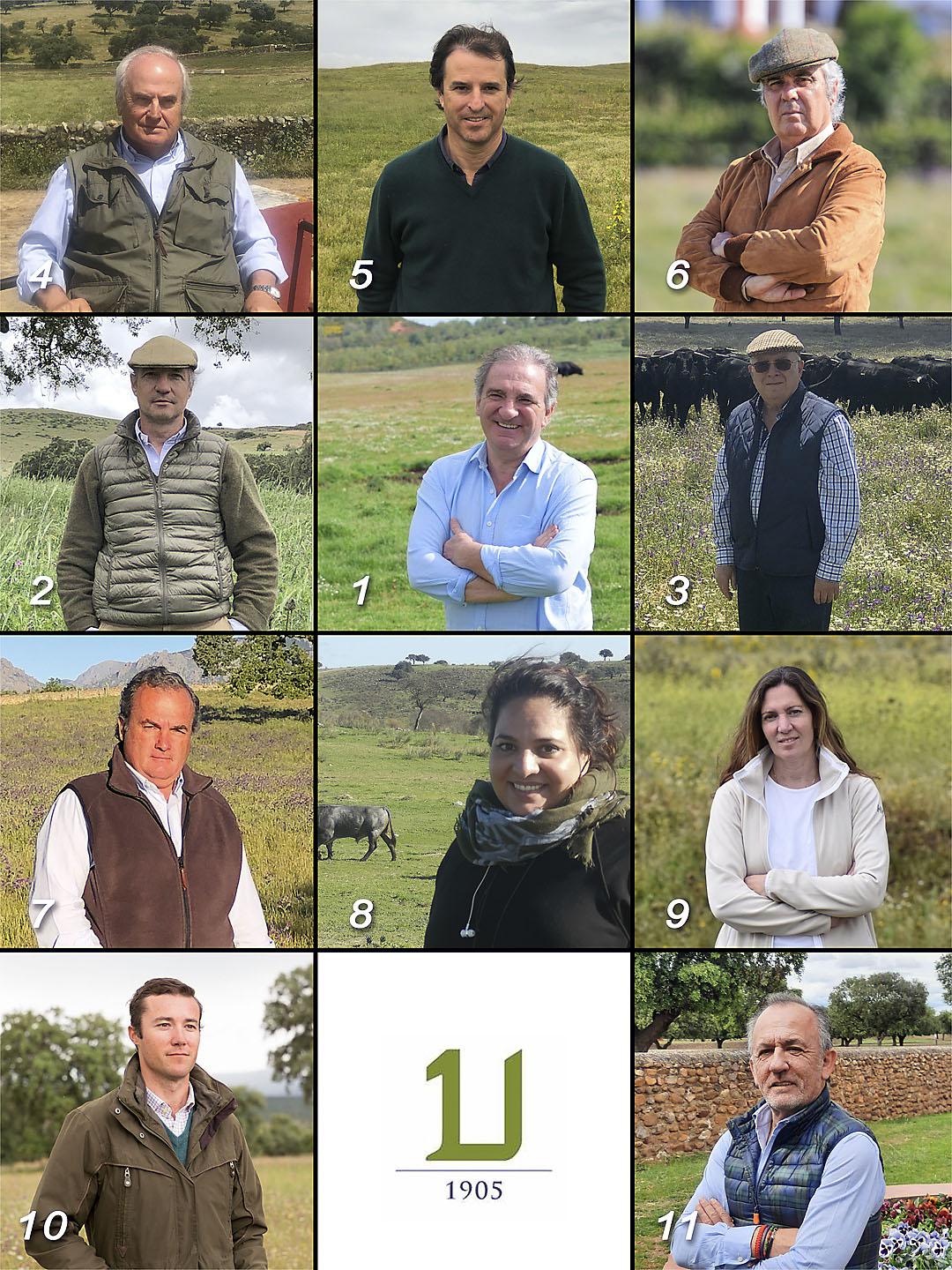 Nueva Junta Directiva de la Unión de Criadores de Toros de Lidia EL