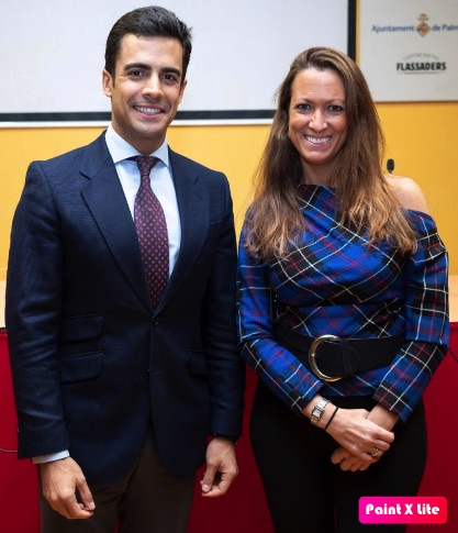El abogado penalista Juan Gonzalo Ospina, y Mª Eugènia Gay, decana del Colegio de Abogados de Barcelona.