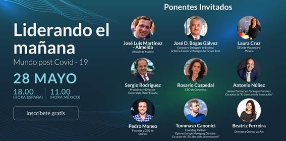 Éxito de los Webinar 'Liderando el Mañana'