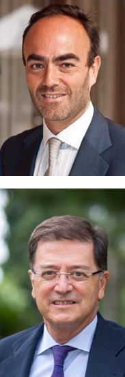 Los autores del estudio, arriba, Antonio Núñez, debajo, Luis Huete.