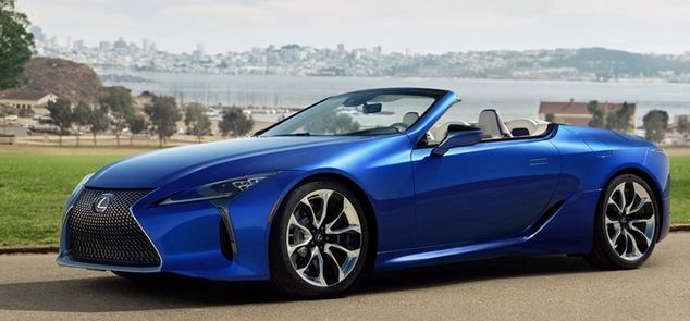 Primicia en España del Lexus LC 500, un cabrio sobresaliente