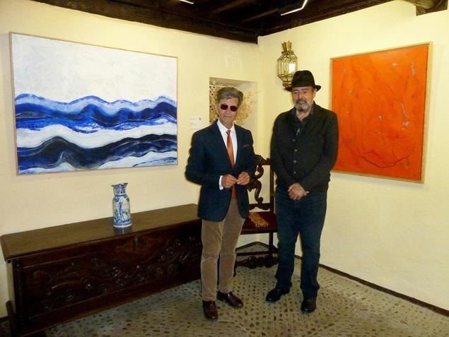 Agustín Decordoba en el Museo Pecharromán