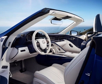 Primicia en España del Lexus LC 500, un cabrio sobresaliente