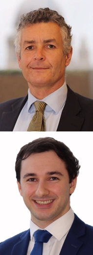 Arriba, Stuart Podmore, experto en finanzas del comportamiento de Schroders, y debajo, Sean Markowicz, analista del equipo de Investigación y Análisis.