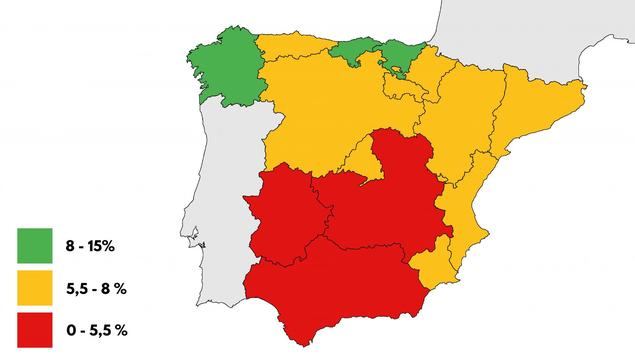 País Vasco, Cantabria y Galicia lideran el mapa de las compra-ventas de segunda mano en España