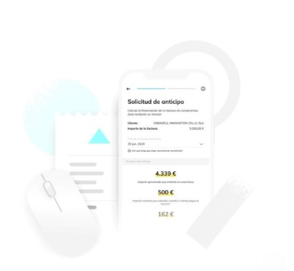 Nomo lanza una nueva funcionalidad para avanzar el cobro de facturas de los autónomos