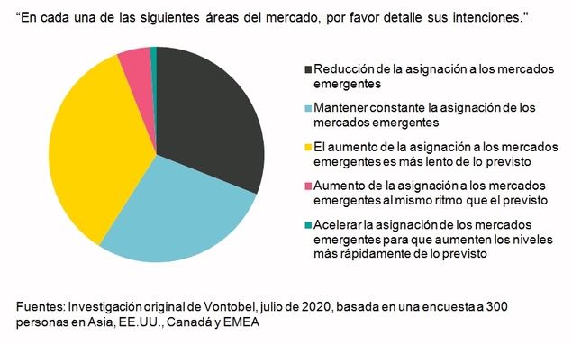 Más de la mitad de los inversores planea aumentar exposición a emergentes en cinco años