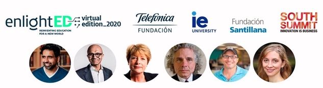 Fundación Telefónica, IE University, Fundación Santillana y South Summit organizan la 3ª edición de enlightED Virtual Edition 2020