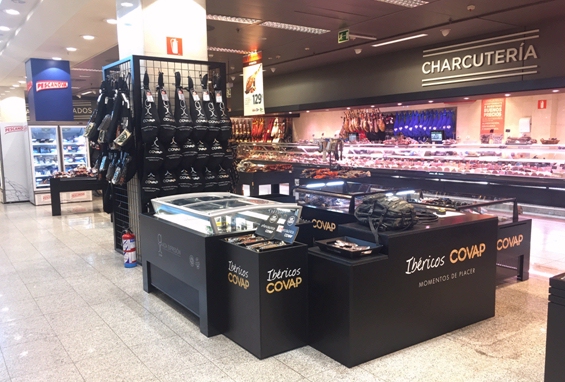El Corte Inglés y Covap amplían su alianza para incorporar nuevos corner de ibéricos de bellota
