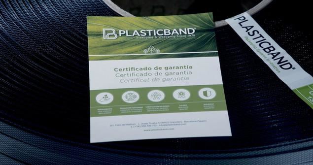 Plasticband lanza el primer fleje ecológico fabricado con material 100% reciclado