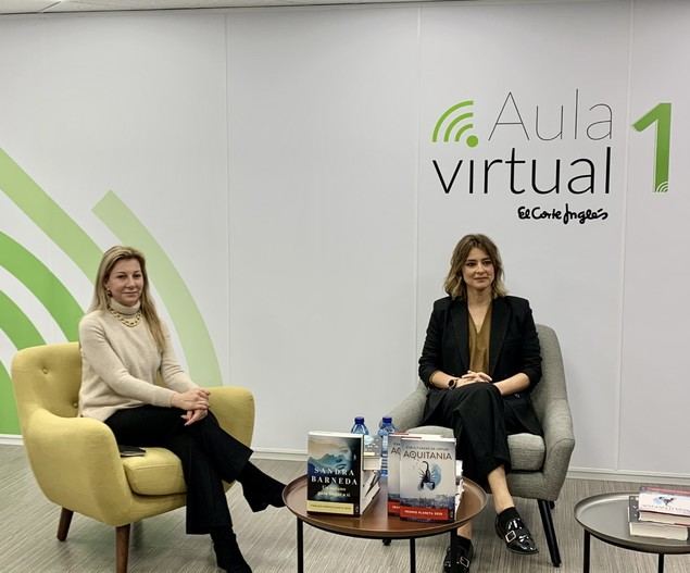 El Corte Inglés acerca el Planeta de Eva Sáenz de Urturi y Sandra Barneda a sus libreros en tertulia virtual