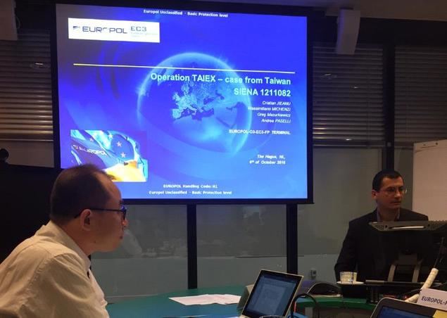 La Europol invitó al Buró de Investigación Criminal de Taiwán a constituir conjuntamente la Operación TAIEX para luchar contra las organizaciones cibercriminales.