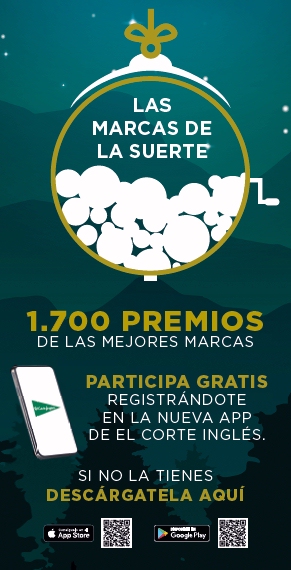 El Corte Inglés sortea entre los usuarios de su app más de 1.700 premios