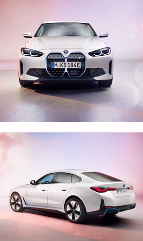 Mostramos el El BMW i4 durante la fase final de pruebas y el resultado final